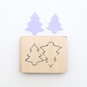 Albero di Natale ornamento feltro taglio dado , orecchini acciaio Regola Metallo Muto Cutter ,Pelle Die Cut Mold,Leather Punch Crafts Kraft Tool
