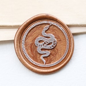 Carimbo de cera de cobra/carimbo de cera ravens hugin/munin mitologia nórdica carimbo de cera personalizado/carimbo de cera de casamento