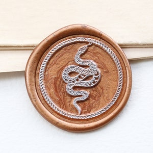 Snake  wax  Seal Stamp /Ravens Hugin wax seal Stamp/Munin Norse Mythology Custom Sealing Wax Stamp/wedding wax seal stamp