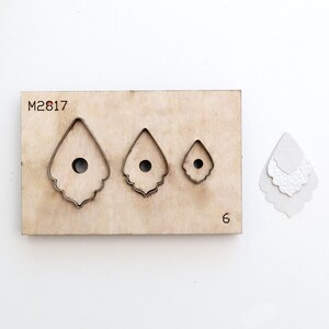 Boucles d'oreilles marocaines empilées en cuir die cuts, Steel Rule Metal Die Cutter ,Leather Die Cut Mold,Leather Punch Crafts Kraft Tool