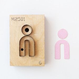 Arch  Earring Leather Cutting Die ,Arch  statement Steel Rule Metal Die Cutter ,Leather Die Cut Mold,Leather Punch Crafts Kraft Tool