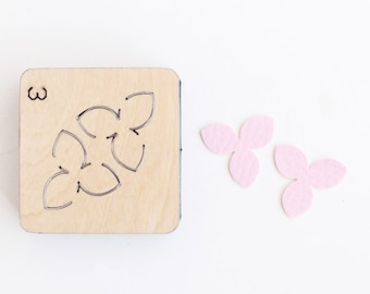 Flower leather cutting Die , Custom Steel Rule Metal Die Cutter ,Leather Die Cut Mold,Leather Punch Crafts Kraft Tool,  earring die cut