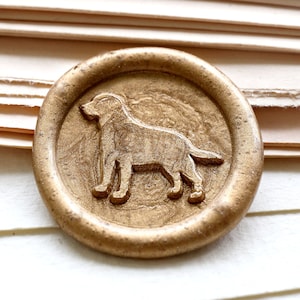 Labrador Wachs Siegel Stempel /Golden Retriever Hund Wachs Siegel Stempel Kit /Custom Siegel Wachs Stempel/Hochzeit Wachs Siegel Stempel/Weihnachtsgeschenk