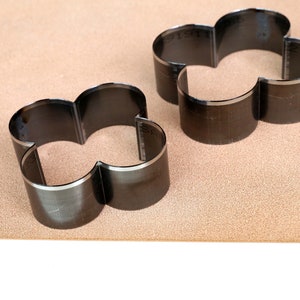 Flower Leather Cutting Die , Flower Leather Die Cut Mold ,Leather Die Cutter, Steel Rule Metal Die Cutter Punch Tool