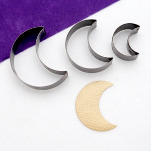 Halbmond Form Stahl Lineal Leder Stanzform, Custom Steel Rule Metal Die Clicker für Ohrringe, Stanzform, Leder Punch Crafts