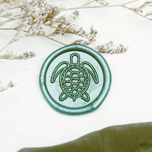 Sea Turtle cire Seal Stamp /sous-marin de cire de cire sceau Timbre / Timbre de cire de scellement personnalisé / timbre de joint de cire de cire de mariage