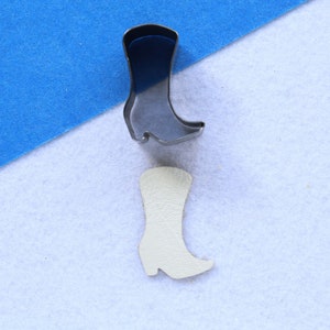 Boot Form Stahl-Regel Leder schneiden Sterben, Custom Steel Regel Metall sterben Clicker für Ohrringe, sterben geschnitten Form, Leder Punch Handwerk