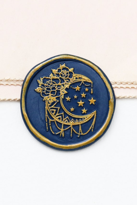 Custom Flowers Logo Address Stamp – sealingwaxstamp