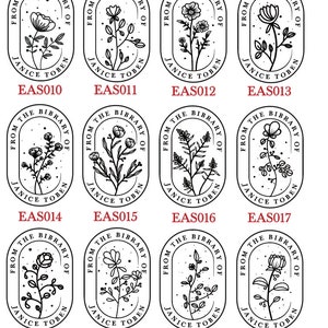 Custom book Embosser/Personalized Embosser Stamp /From the library Embosser/Wedding Embosser / Address Embosser /Valentine's Day gift image 3