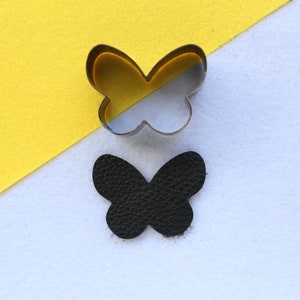 Schmetterling Form Stahl Regel Leder schneiden sterben, Custom Steel Regel Metall sterben Clicker für Ohrringe, sterben geschnitten Form, Leder Punch Handwerk