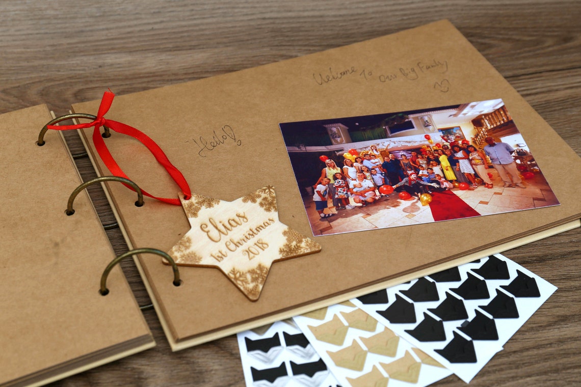 56 Pages A4 Ring Binder Photo Album/wedding Guest Book/blank - Etsy