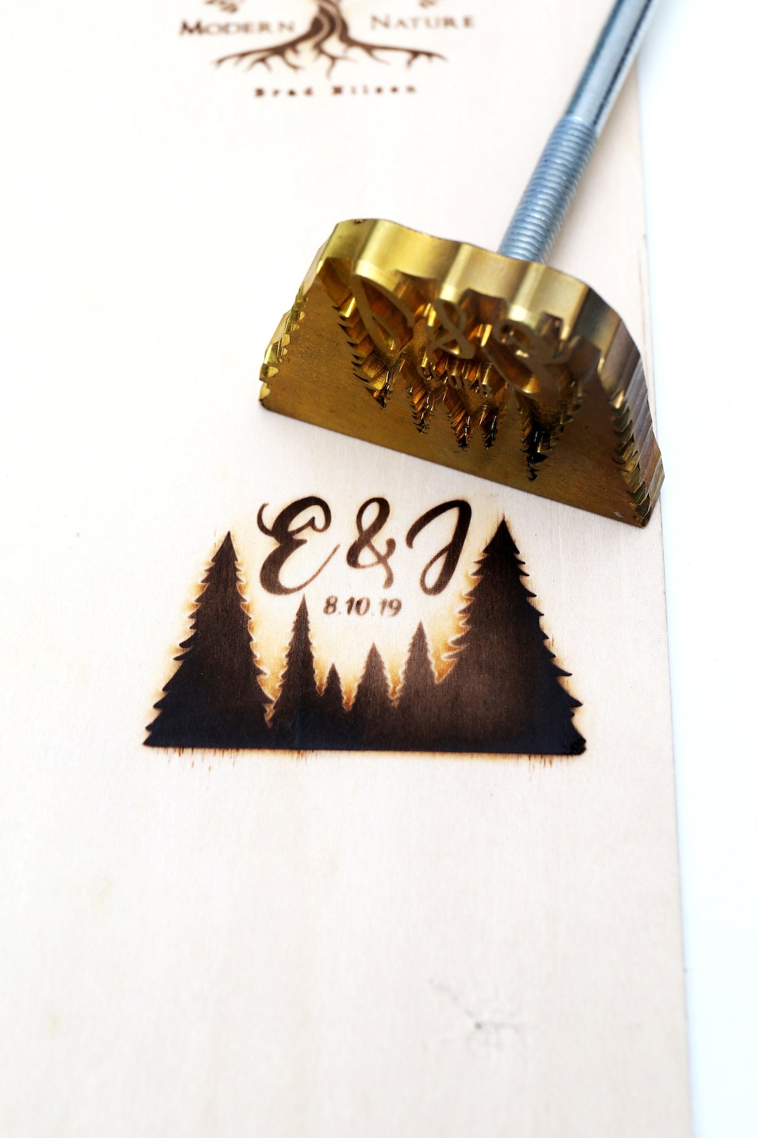 Custom Logo Electric Wood Branding Iron,Durable Leather Branding Iron  Stamp,200W Wood Branding Iron/Wedding Gift,Handcrafted Design (2x2)