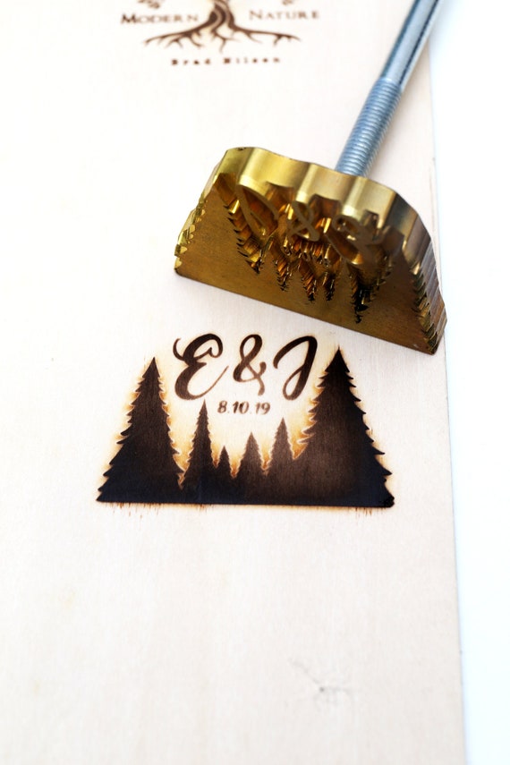 Custom Wood Branding Iron/personalized Wedding Save the Date Branding Iron/  Initials Wood Branding Iron /wood Craft/diy Wedding Favors 