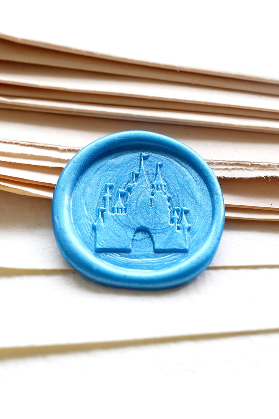SWANGSA Custom Wax Seal Stamp, Personalized Image/Logo Customized Sealing  Wax Stamp, Great for Decorating Wedding Party Invitations Gift Packing,  Blue