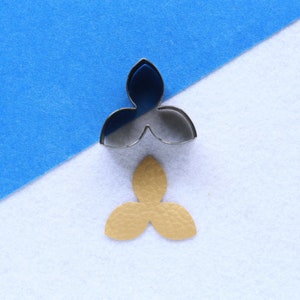 Klaver vorm stalen regel lederen snijden Die, aangepaste staal regel metalen die clicker voor oorbellen, Die Cut Mold, Lederen Punch Crafts