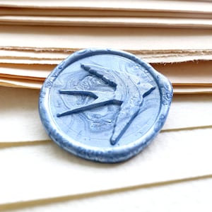 Swallow Wax zegel stempel/Wax zegel stempel kit/Custom zegellak stempel/bruiloft Wax zegel stempel/kerstcadeau