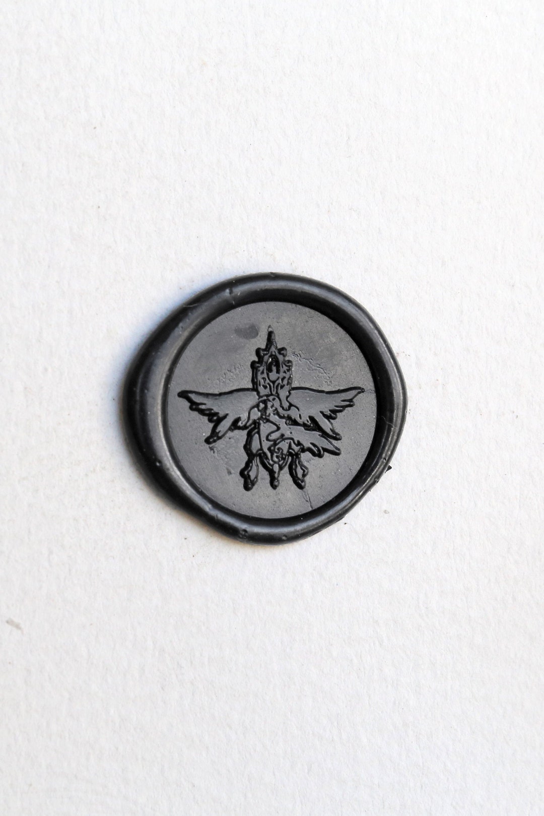 Custom Crest Wax Seal Stamps with Family and Business Logos -13