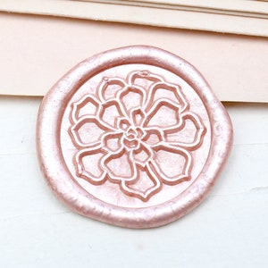 Sappige Wax Seal Stamp / Botanische wax zegel Stamp kit / Custom Sealing Wax Stamp / bruiloft wax seal stempel / kerstcadeau 001
