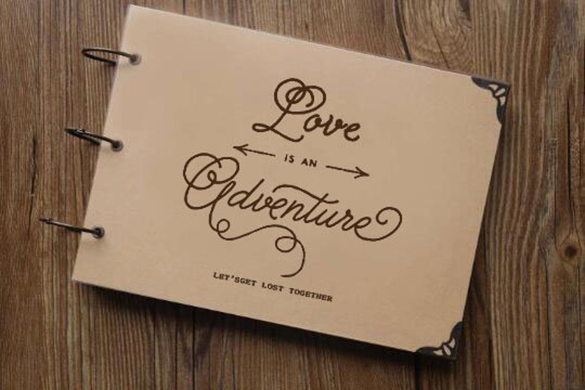 56 Pages A4 Ring Binder Photo Album/wedding Guest Book/blank Etsy