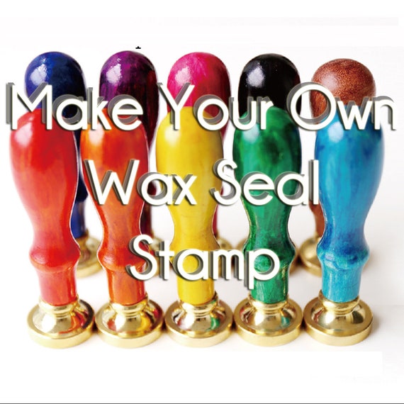 Custom Bee Wax Seal - Handmade Customizable Bee Wax Seal Stamp