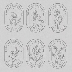 Individueller Buchpräger/Buchpräger personalisiert/Aus der Bibliothek/Ex Libris Präger/Monogramm Präger/Hochzeitspräger / Prägegeschenk