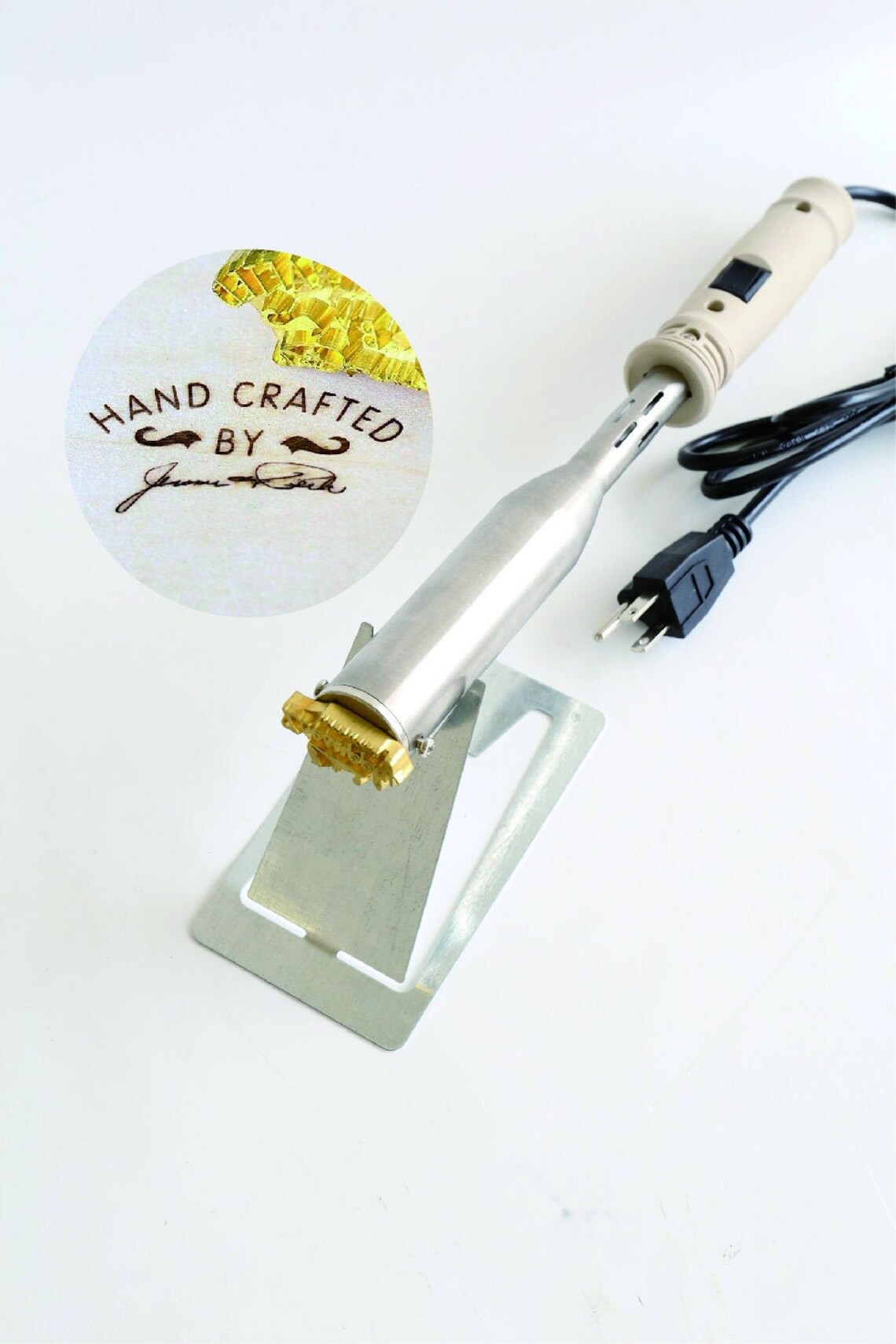 Custom Electric Wood Branding Iron with Signature branding | Etsy