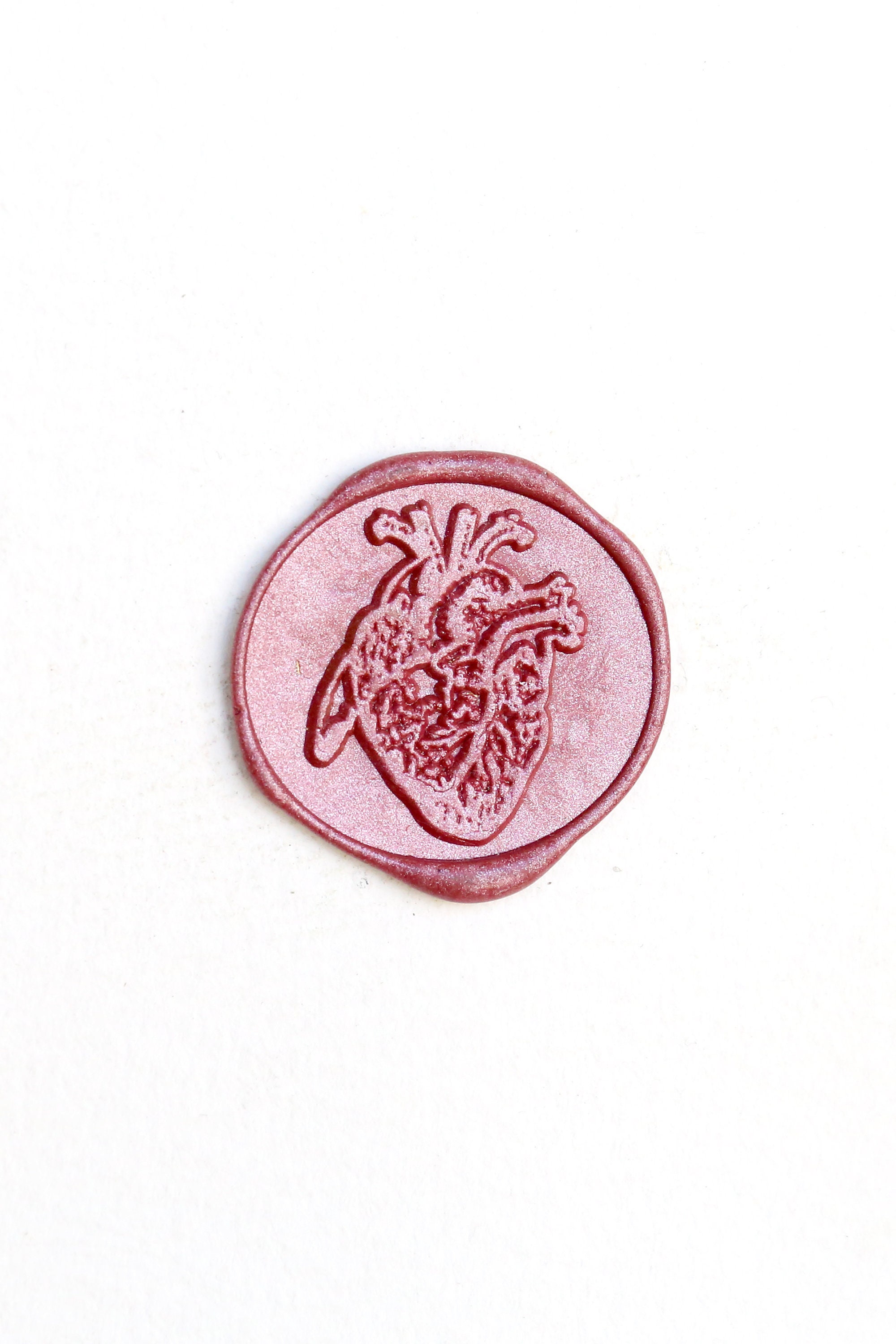 Anatomical heart Wax Seal Stamp /Heart Wax seal Stamp kit | Etsy