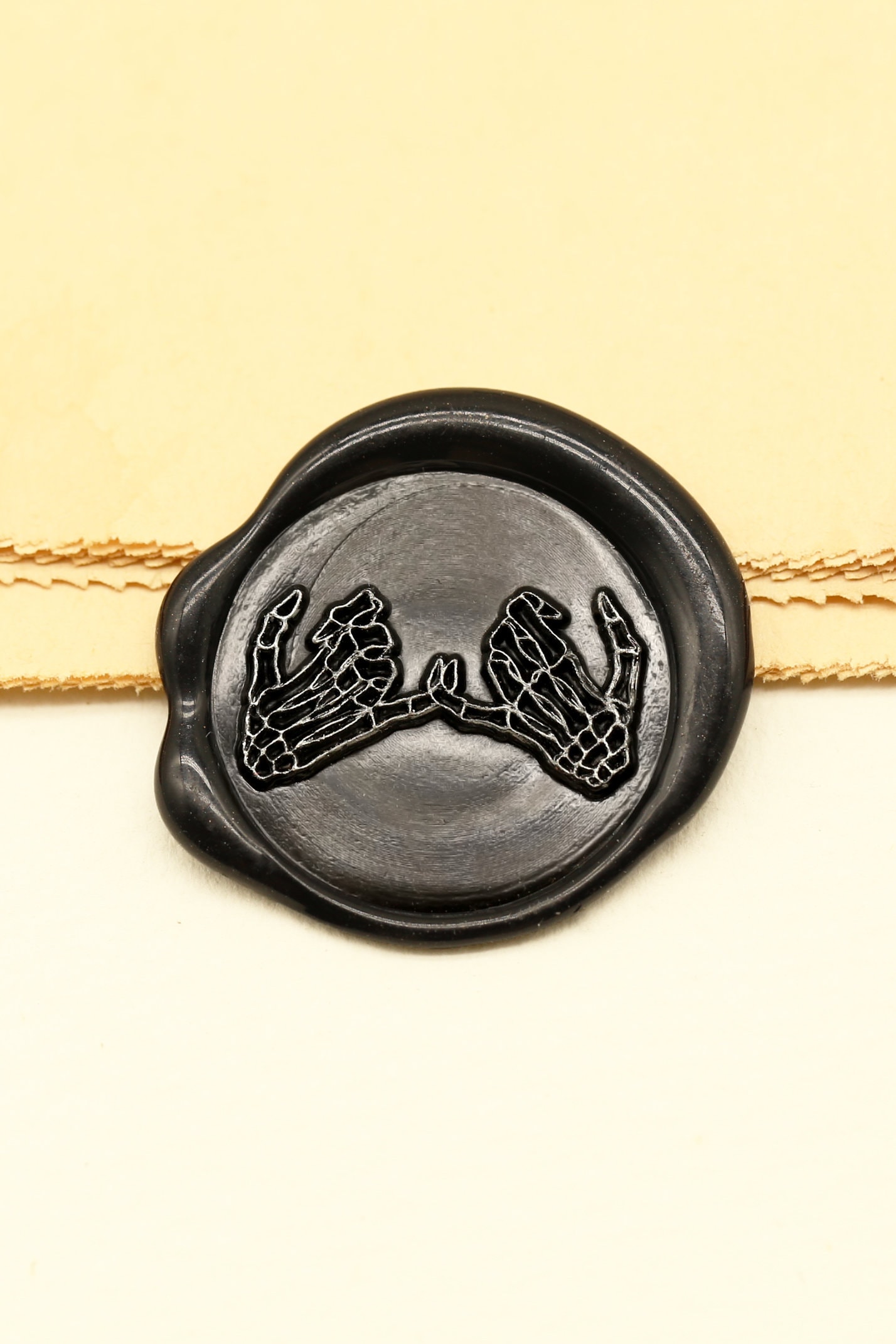 Skeleton Hand  wax Seal Stamp /envelop wax seal Stamp/Custom Sealing Wax Stamp/wedding wax seal stamp