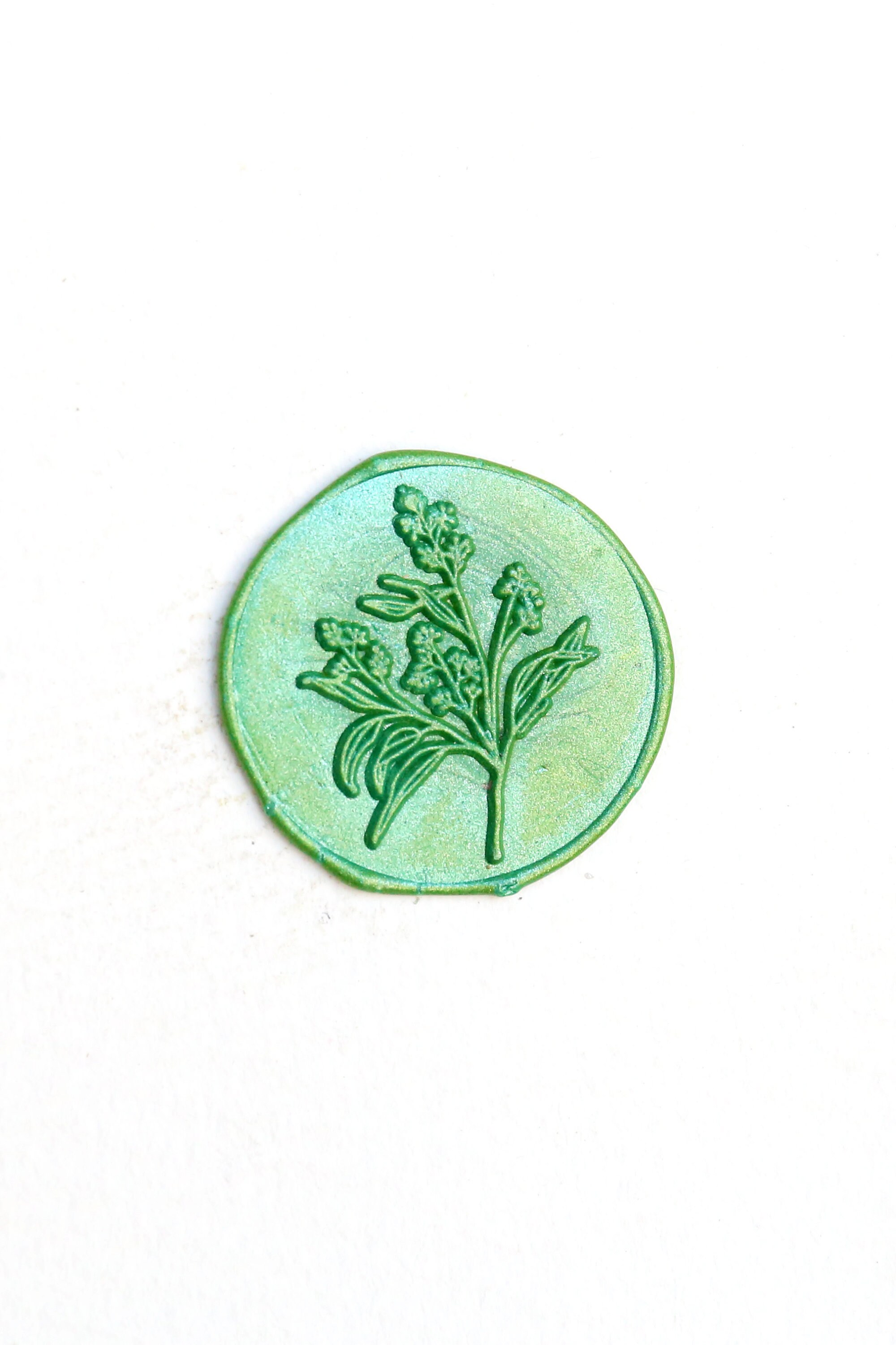 eucalyptus wax seal stamp