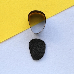 Matrice de découpe en cuir en forme de pierre irrégulière, règle en acier personnalisée, sélecteur de matrice en métal pour boucles d'oreilles, moule découpé, artisanat de poinçonnage en cuir
