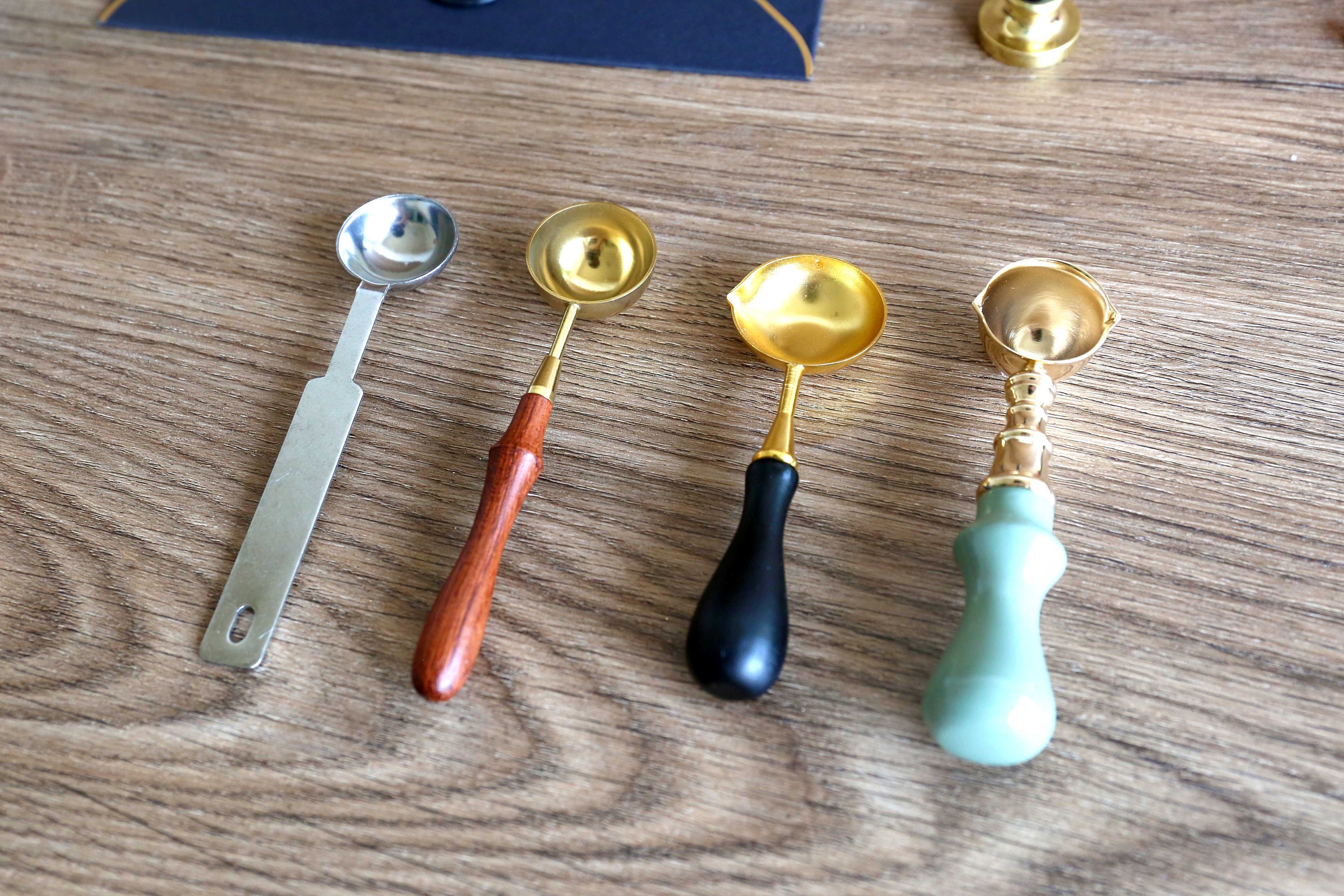 Wax Melting Spoon for Wax Sealwax Seal Spoonstainless Steel Etsy