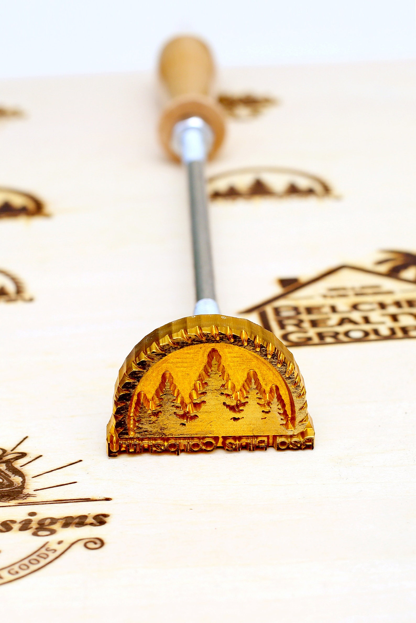 Custom Wood Branding Iron for Wood Working custom Wood Etsy