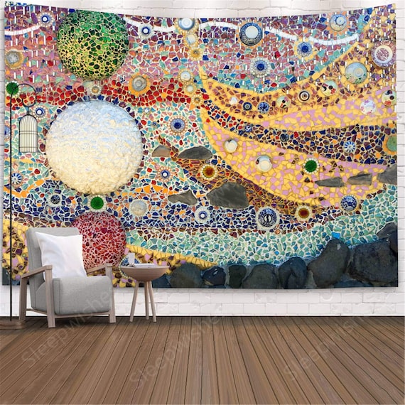 Round wall tapestry new arrivals