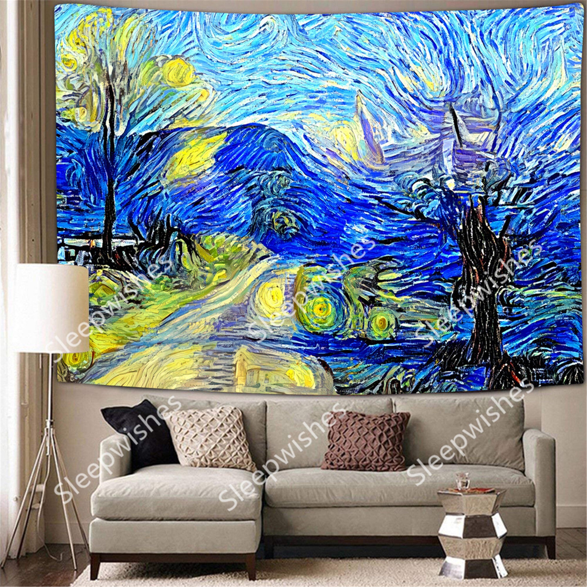 Oil Painting Wall Art Home Decor, Ship In Ocean Tapestry Hanging