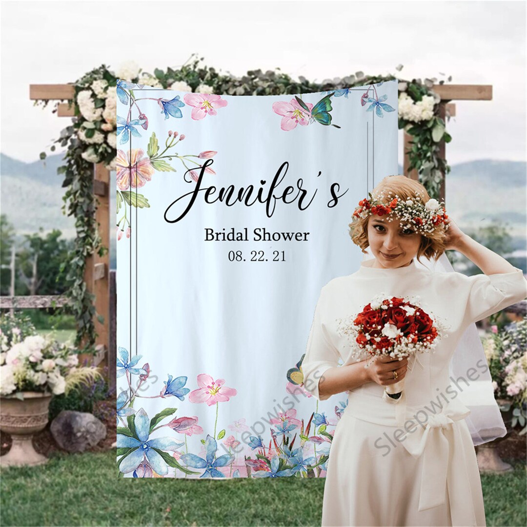 Custom Wedding Backdrop Wedding Decor Custom Wedding Tapestry Wedding