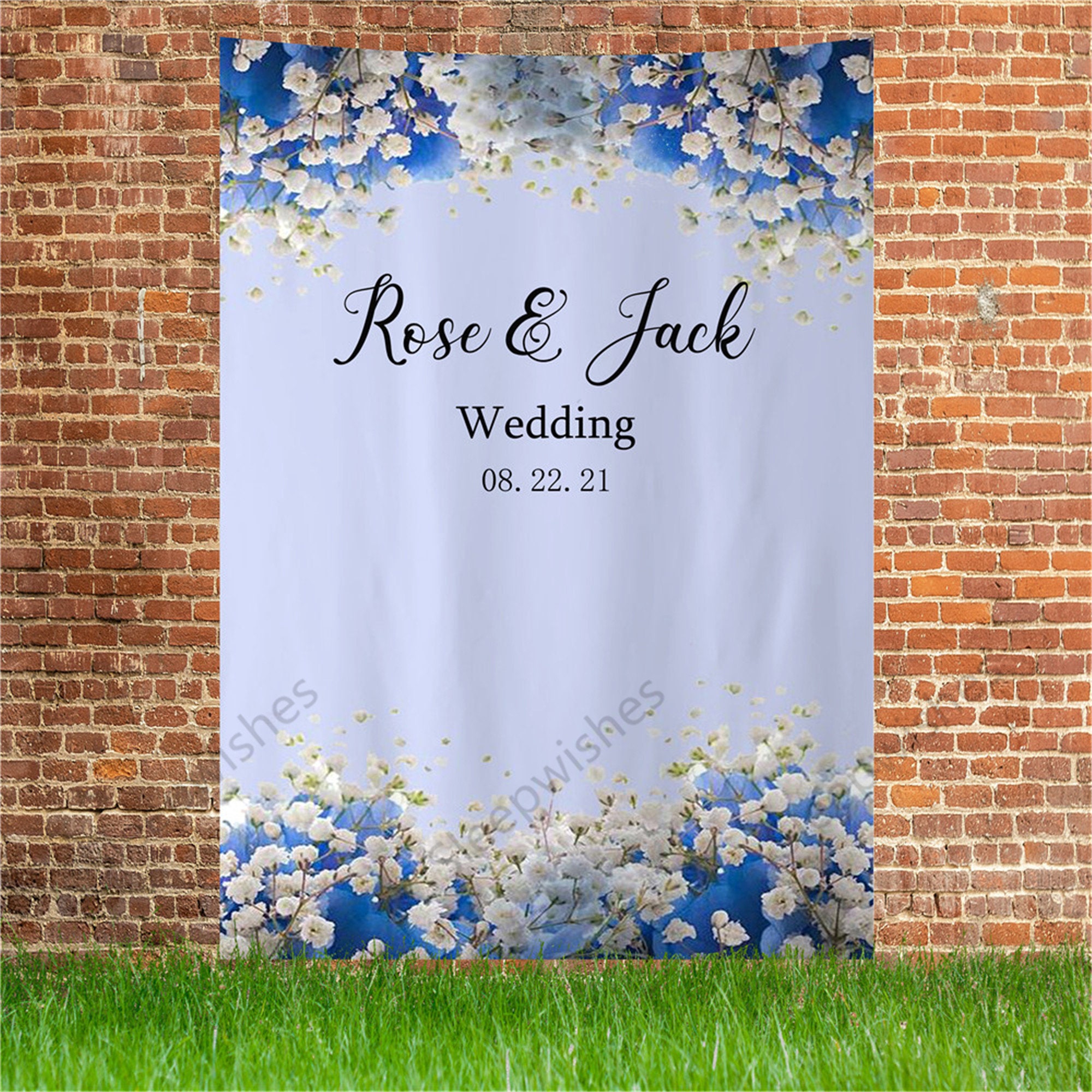 Custom Floral Bridal Shower Backdrop for Photo Bridal Shower Etsy