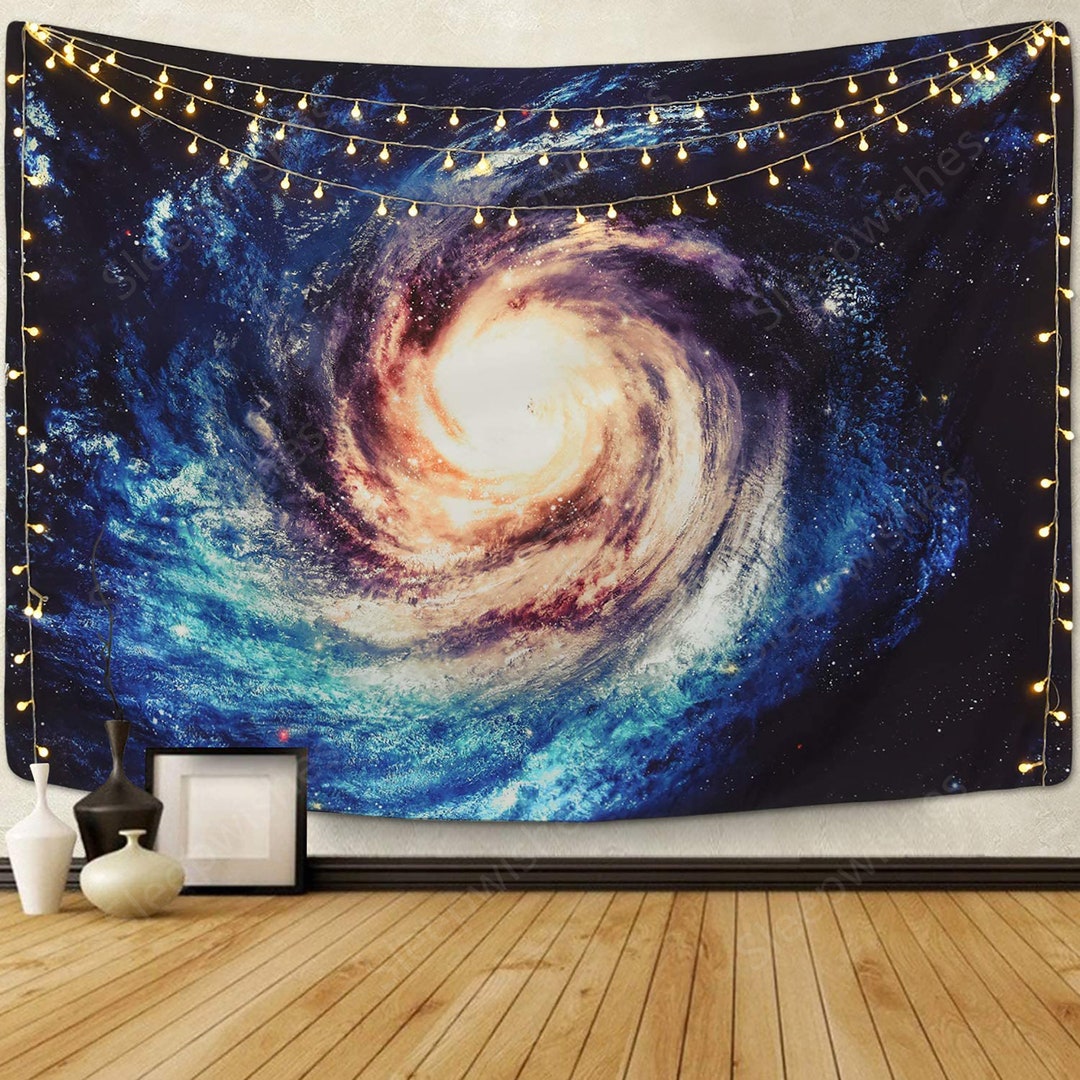 Galaxy Tapestry Sky Tapestry Space Tapestry 3D Milky Way Etsy