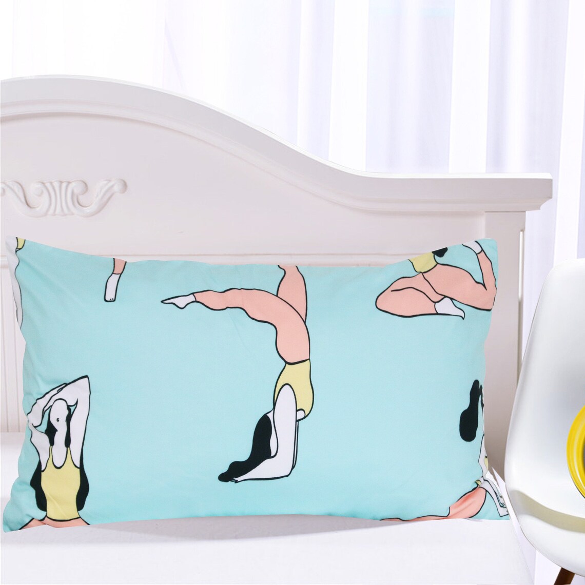 Yoga Duvet Cover Yoga Sport Quilt Cover set Bedding Set Etsy