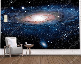 Galaxy Stars in Space Universe Milky Way Orbit Wall Hanging Tapestry for Bedroom Galaxy Stars in Space Universe Milky Way Orbit Wall Hanging Tapestry for Bedroom