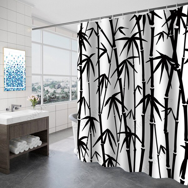 Asian Design Shower Curtain Etsy Australia