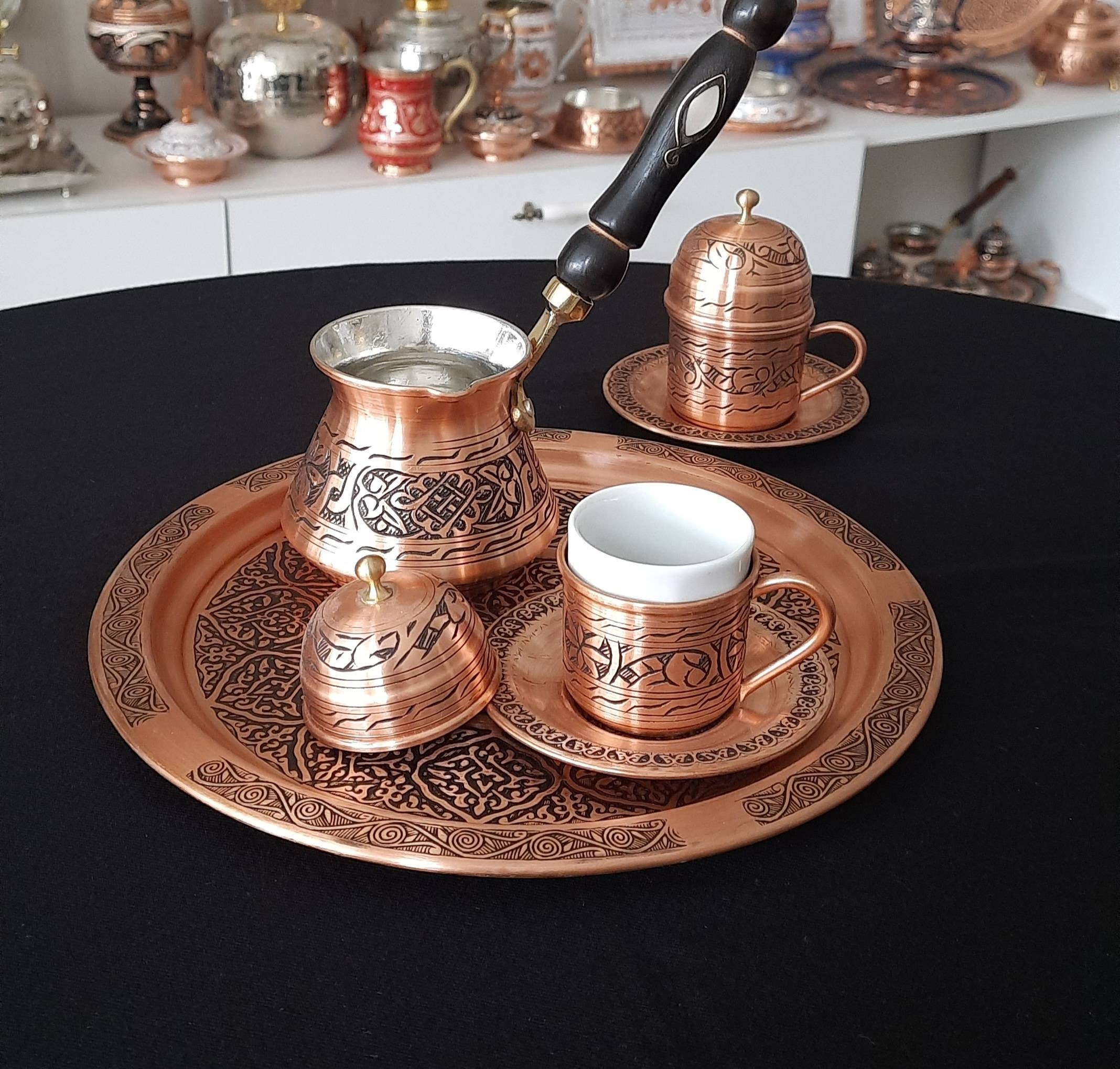 Caffettiera turca in rame, utensili da cucina per caffè turco dal design  tradizionale – i migliori prodotti nel negozio online Joom Geek