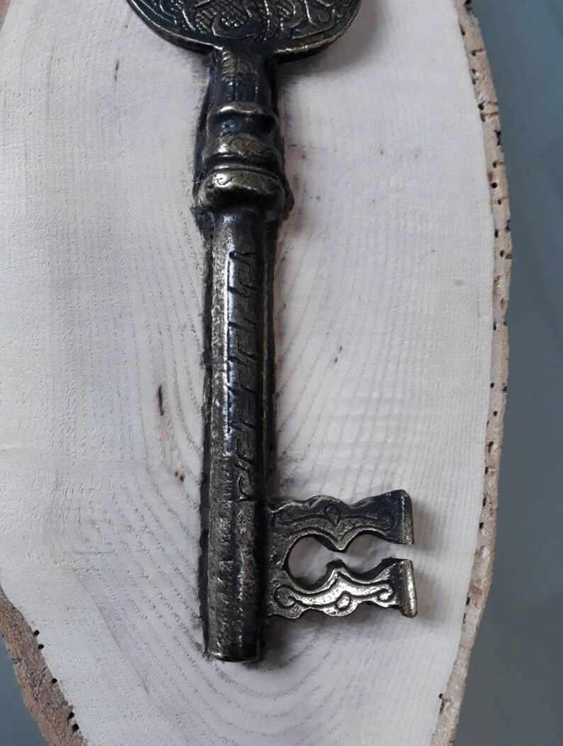 Brass Key Wall Decor Decorative Large Key Wall Art Cast Etsy