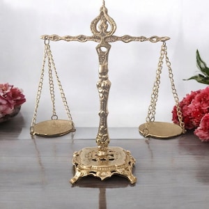 Scales of justice, justice scales, balance scale, libra scale, lawyer gifts, law school graduate gift, law office decor, unique gift ideas