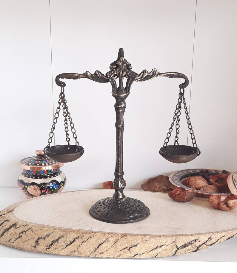 Scales of justice libra scale lawyer gift scale of justice Etsy