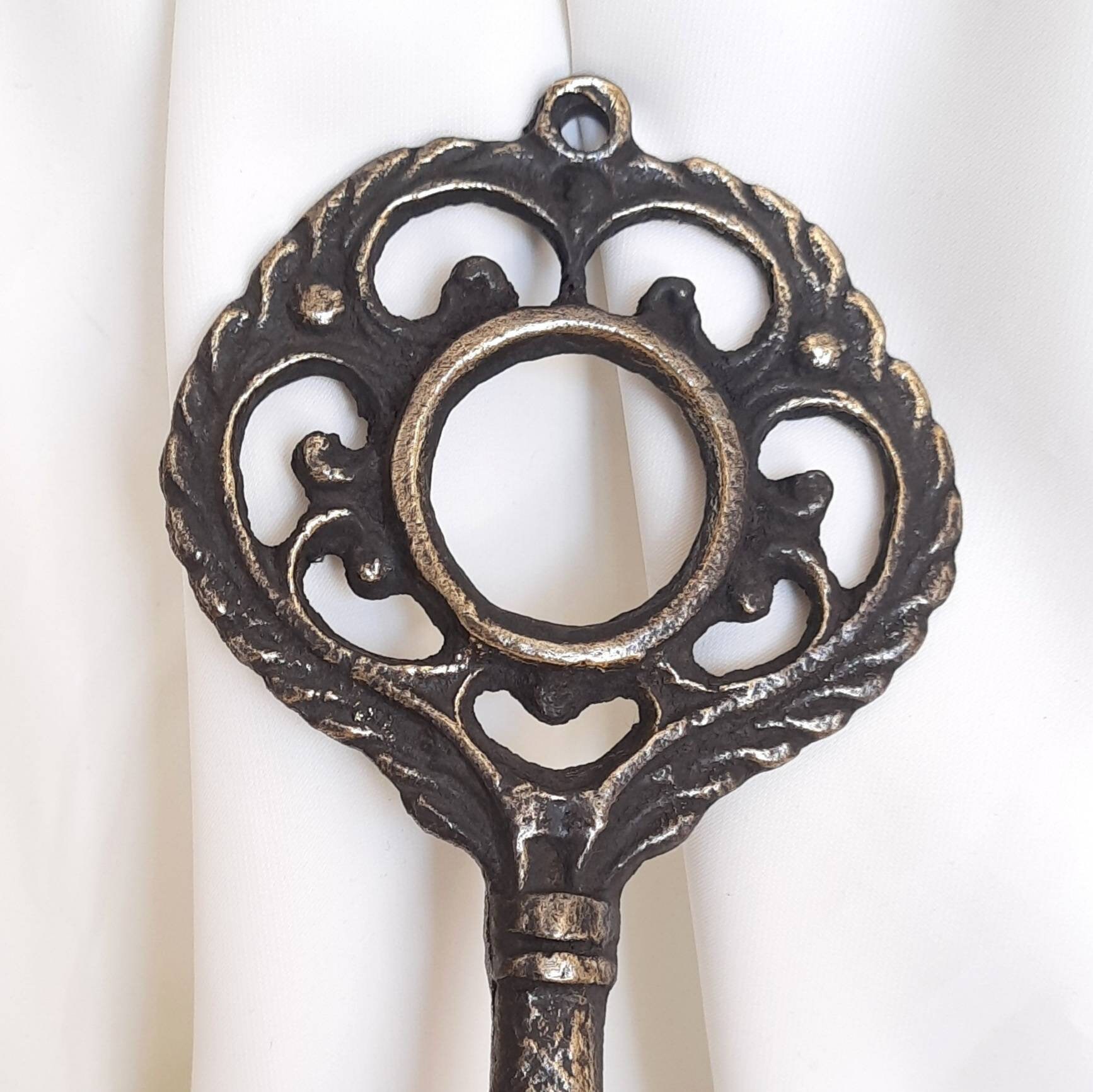 Decorative Skeleton Key Wall Decor Key Brass Skeleton Key Etsy