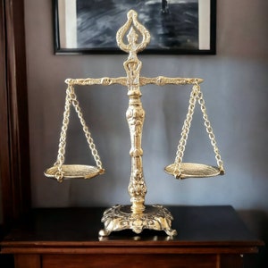 Scales of Justice, Libra Scale, New Balance, Justice Scales, Law Office Decor, Libra Scales, Balance Scale, Law Art, Lawyer Gift, New Favors