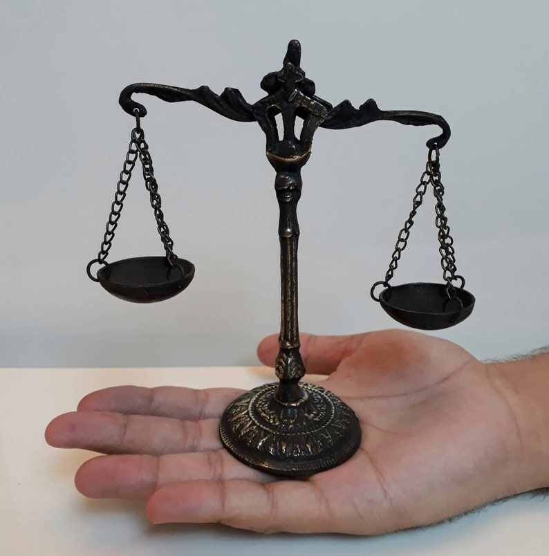 Scales of justice law office decor balance scale decor Etsy
