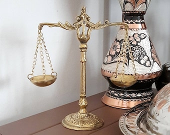 Scales of justice, libra scale, balance scales, libra scales, justice scale, law office decor, unique gift ideas, birthday gift, new favors