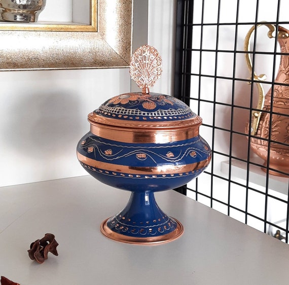Copper Bowl Decorative Candy Bowl Home Gifts for Her Unique Etsy