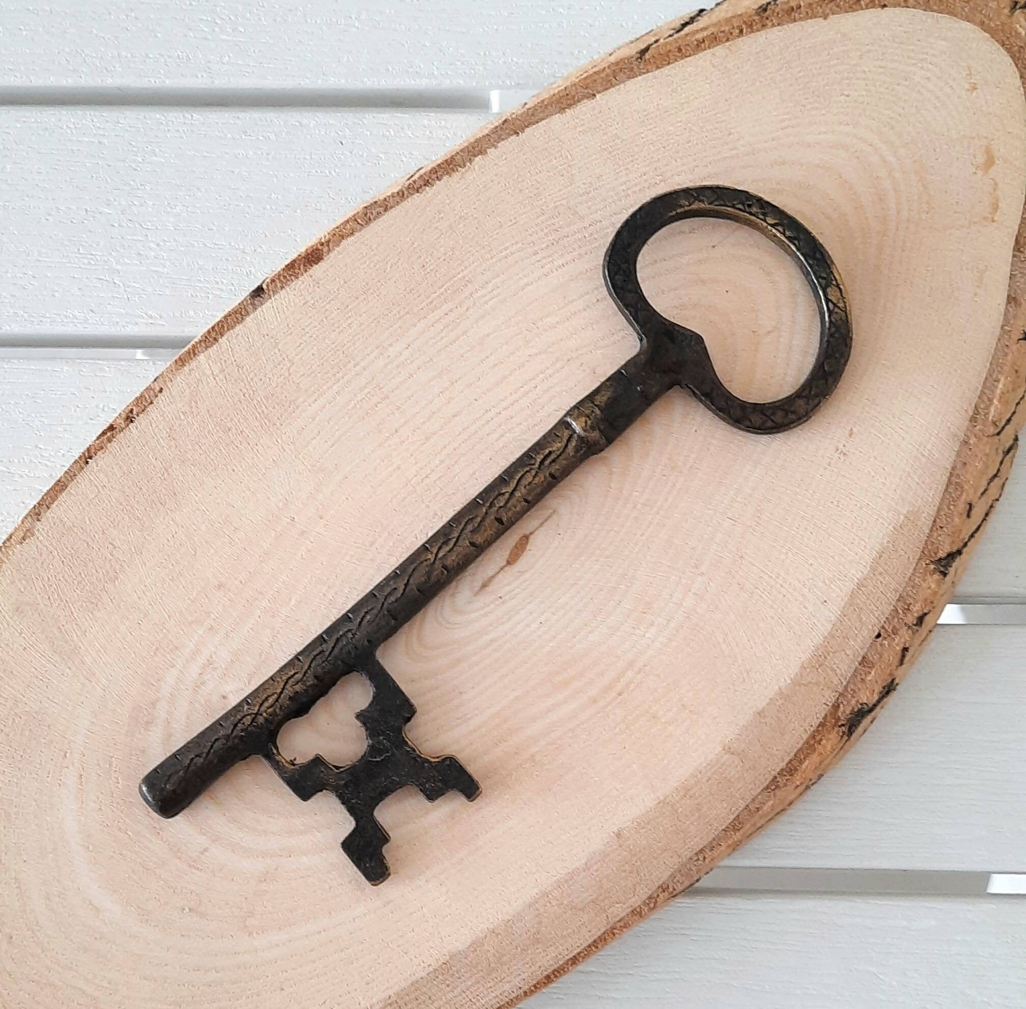 Decorative Brass Key Skeleton Skeleton Key Brass Key Wall Etsy